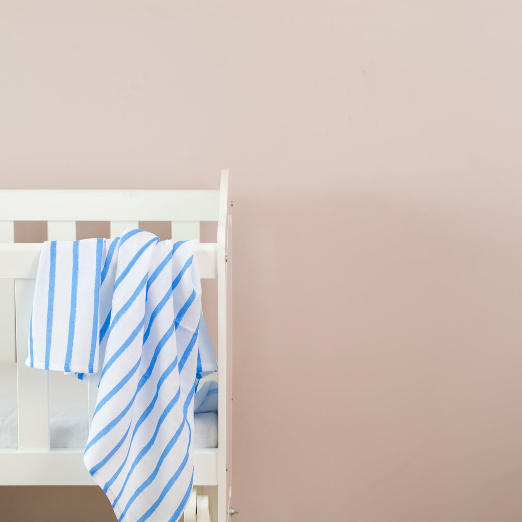 Muslin Swaddles | OEKO-TEX Certified | Deux Lapins UK | Coco Brush