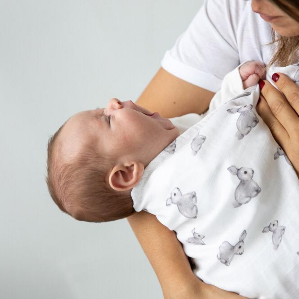 Muslin Swaddles | OEKO-TEX Certified | Deux Lapins UK | Iconique Lapin
