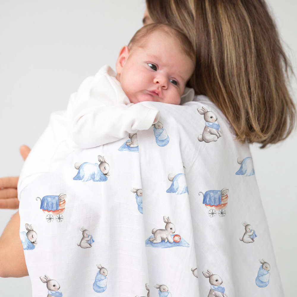 Muslin Swaddles | OEKO-TEX Certified | Deux Lapins UK | Bébé Lapin