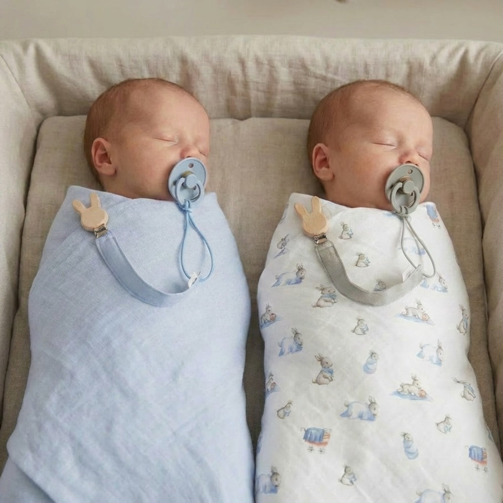 Muslin Swaddles | OEKO-TEX Certified | Deux Lapins UK | Bébé Lapin