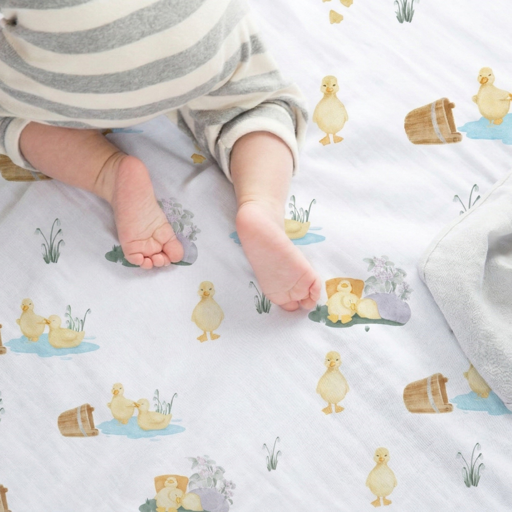 Muslin Swaddles | OEKO-TEX Certified | Deux Lapins UK | Petits Caneton
