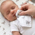 Small Muslin Squares | Pack of 5 | 20x20 cm | Baby Burp Cloths | Deux Lapins UK | Iconique Lapin
