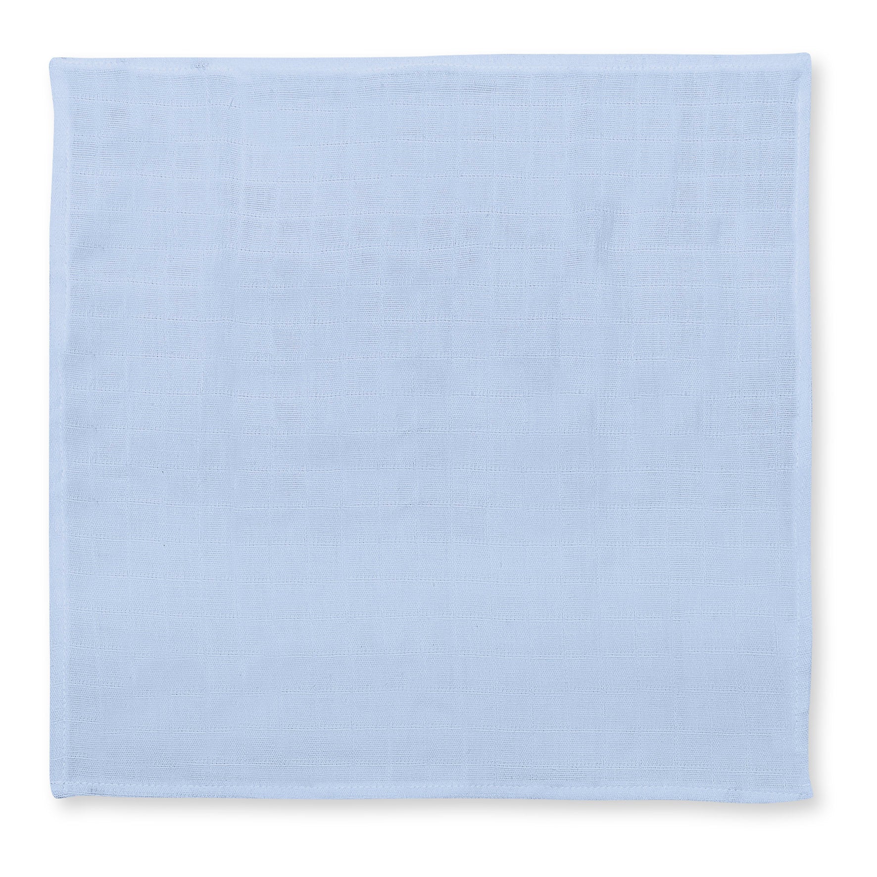 Muslin Burp Cloth | OEKO-TEX Cotton | 40x40 cm | Deux Lapins UK | Endless Blue
