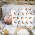 Muslin Swaddles | OEKO-TEX Certified | Deux Lapins UK | Le Croissant
