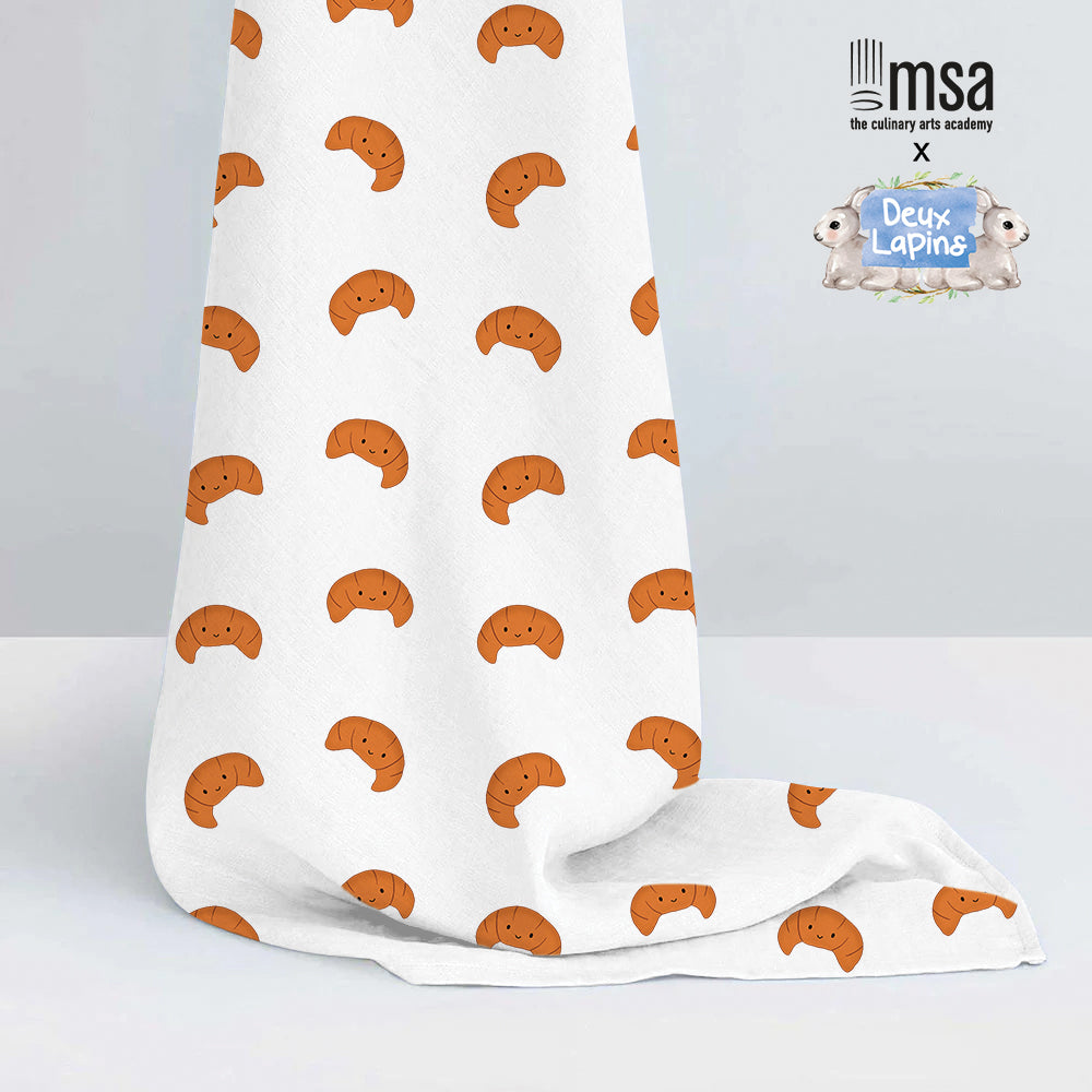 Muslin Swaddles | OEKO-TEX Certified | Deux Lapins UK | Le Croissant