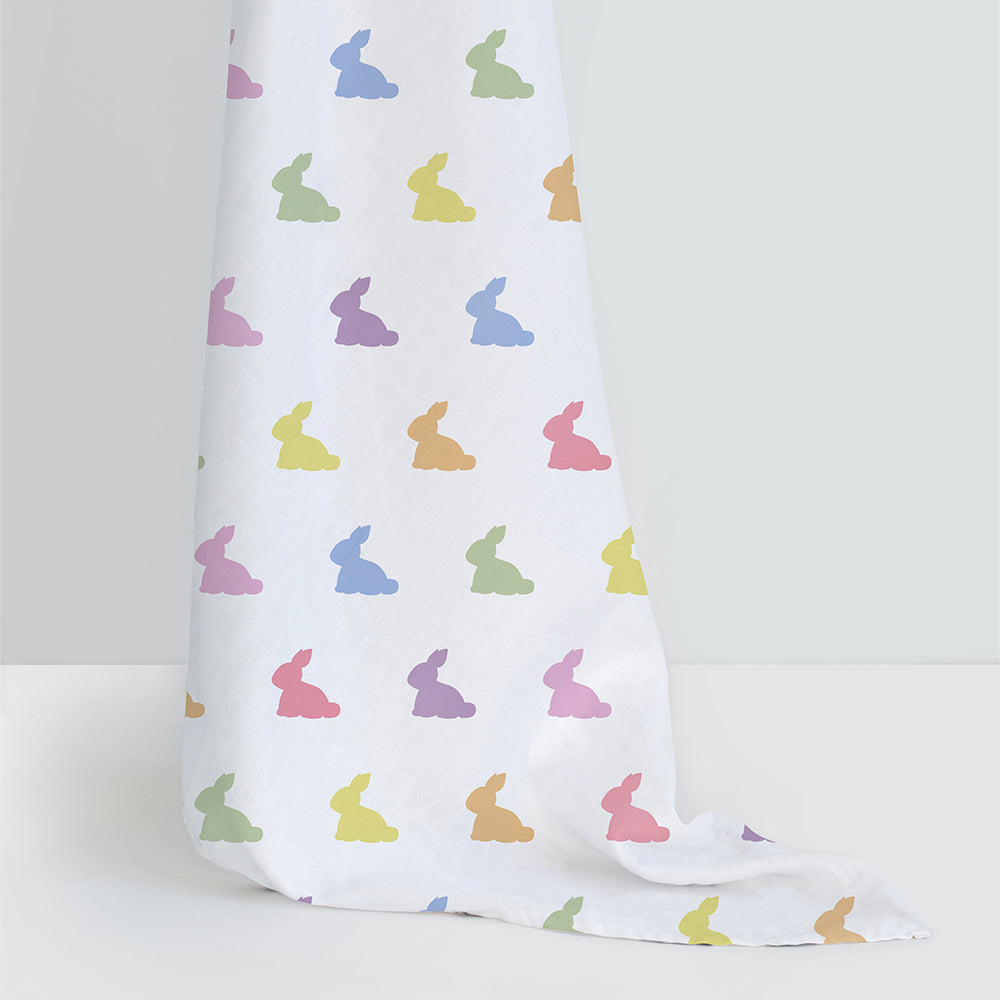 Muslin Swaddles | OEKO-TEX Certified | Deux Lapins UK | Rainbow Lapin